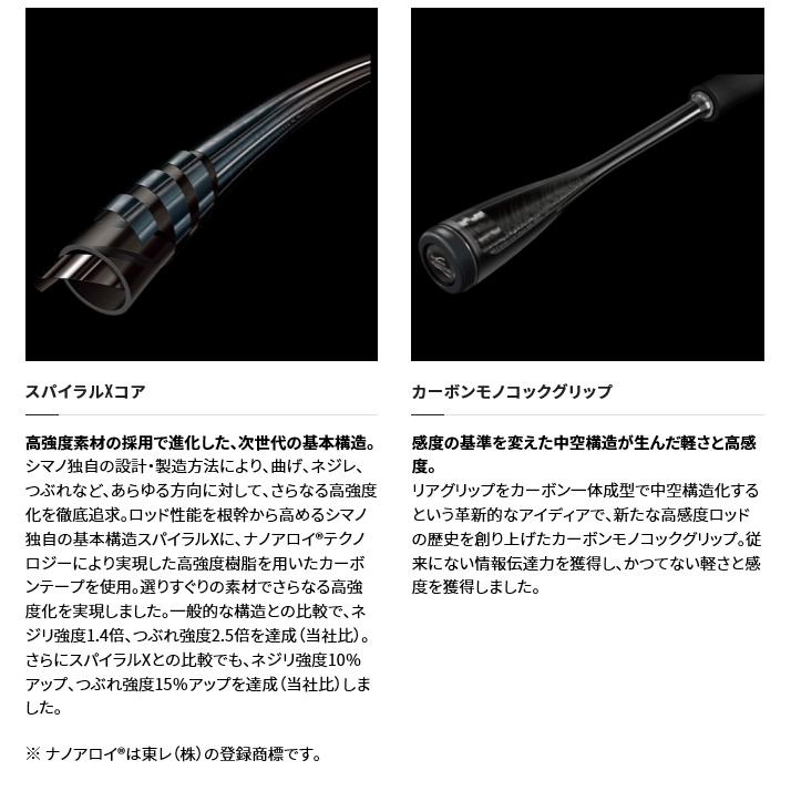 シマノ 22 ネッサ XR S110M/MH (2022年追加モデル シマノ 22 ネッサ XR S110M/MH (2022年追加モデル