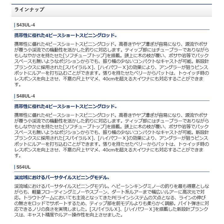 シマノ 21 カーディフ NX S48UL-4 (2021年モデル) スピニング シマノ 21 カーディフ NX S48UL-4 (2021年モデル) スピニング