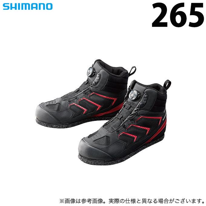 【取り寄せ商品】 シマノ FS-085P (サイズ：265) ドライシールド ハイカットシューズ (3Dカットピンフェルト) (ブラック) (靴・シューズ) /(c)｜f-marunishiweb2nd