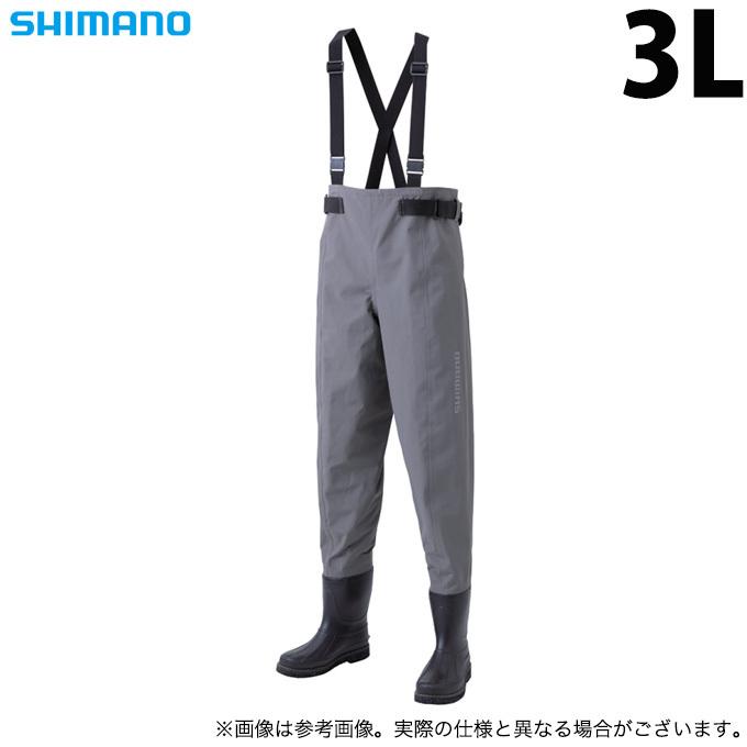 取り寄せ商品】 シマノ FF-021U (サイズ：3L) DS3ウェーダー (ウエスト 