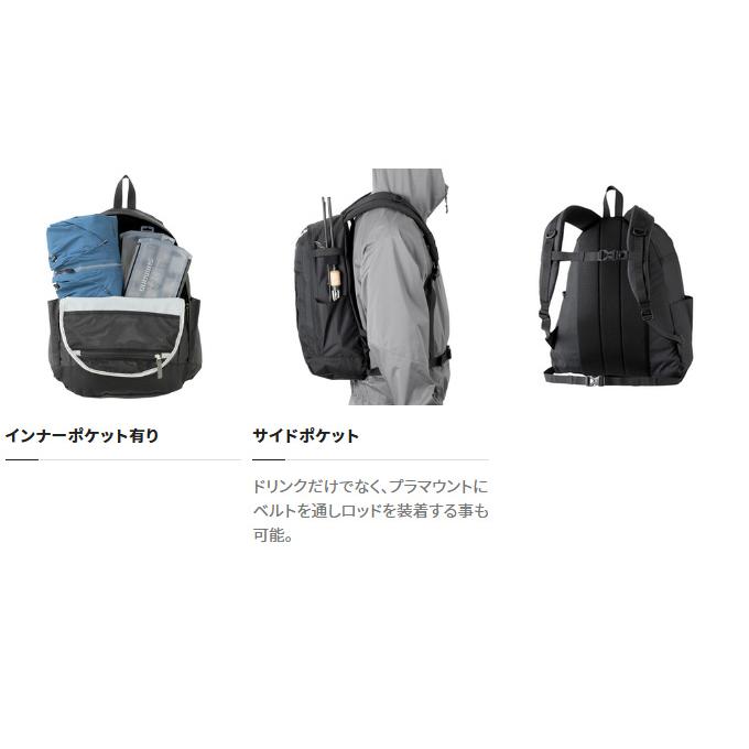 SHIMANO BD-001V グレー リュック 楽天市場】シマノ (shimano) BD-001V グレー Mサイズ エクストラ