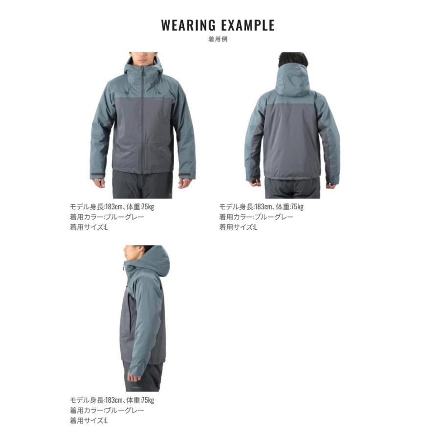 SHIMANO RB-034W インサレーション レインジャケット(L) シマノ (Shimano) RB-034W レッド Lサイズ (インサレーション レイン