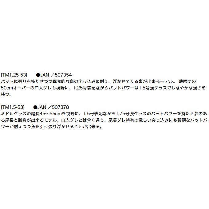 取り寄せ商品】 釣武者 オウガハンドSC B Charge TM1.25-53 取り寄せ商品】 釣武者 オウガハンドSC B Charge TM1.25-53