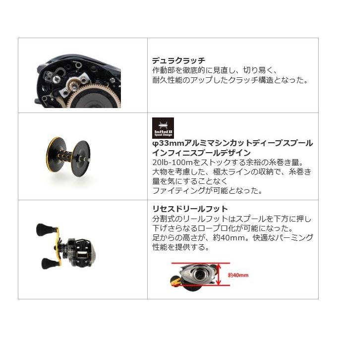 AbuGarcia アブガルシア ビッグシューターコンパクト7 右ハンドル