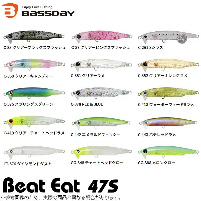 BassDay（バスデイ） ビートイート 47S (ライトゲームルアー 