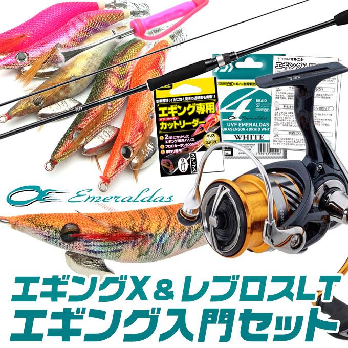DAIWA - 釣り　トラウト　エギングセット　各種 DAIWA（釣り） DAIWA(ダイワ) エギング入門セット【代引き決済