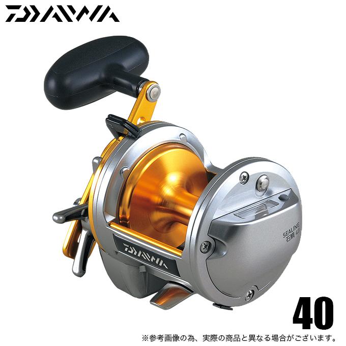 Daiwa SEALINE Z40H 石鯛　リール 右巻き DAIWA（ダイワ） シーライン石鯛 40 右ハンドル (底物用 両軸リール