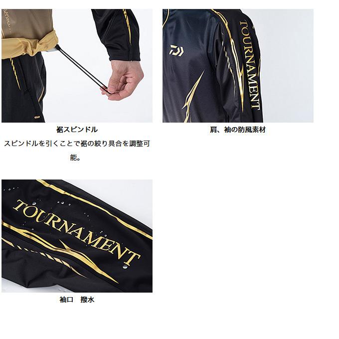 DAIWA（ダイワ） DE-3121T (ブラック) トーナメント ウィンドブロック