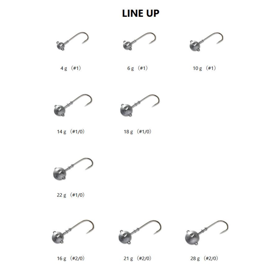 DreemUP ドリームアップ ブリブリヘッド (21g・28g) (フック