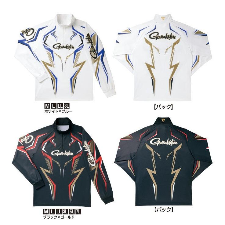 Gamakatsu（がまかつ） 【取り寄せ商品】 2WAYプリントジップシャツ