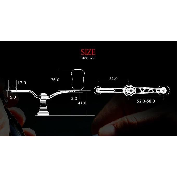 取り寄せ商品】メガテック リブレ ユニオン 52-58 (カスタムハンドル