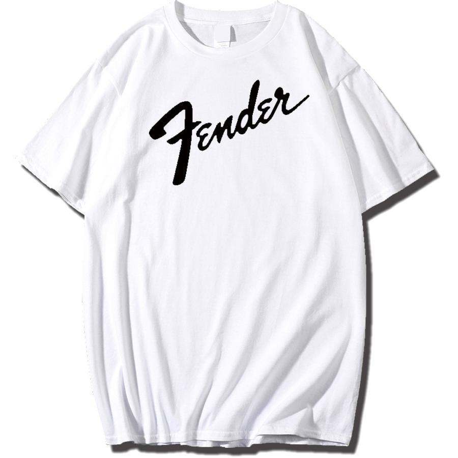 Fender フェンダー Tシャツ 全4色 ギター ロックT バンドT