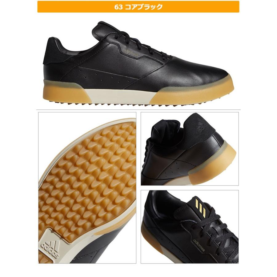 【なごみ】ゴルフシューズ ★アディクロスレトロ ★メンズ26.5 adidas】アディダス ゴルフシューズ レトロクロス | ゴルフ5