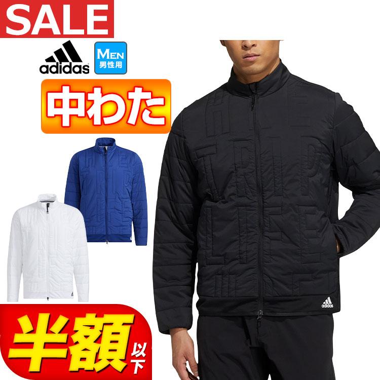 adidas アディダス ゴルフウェア BO213 ワードキルティング 保温