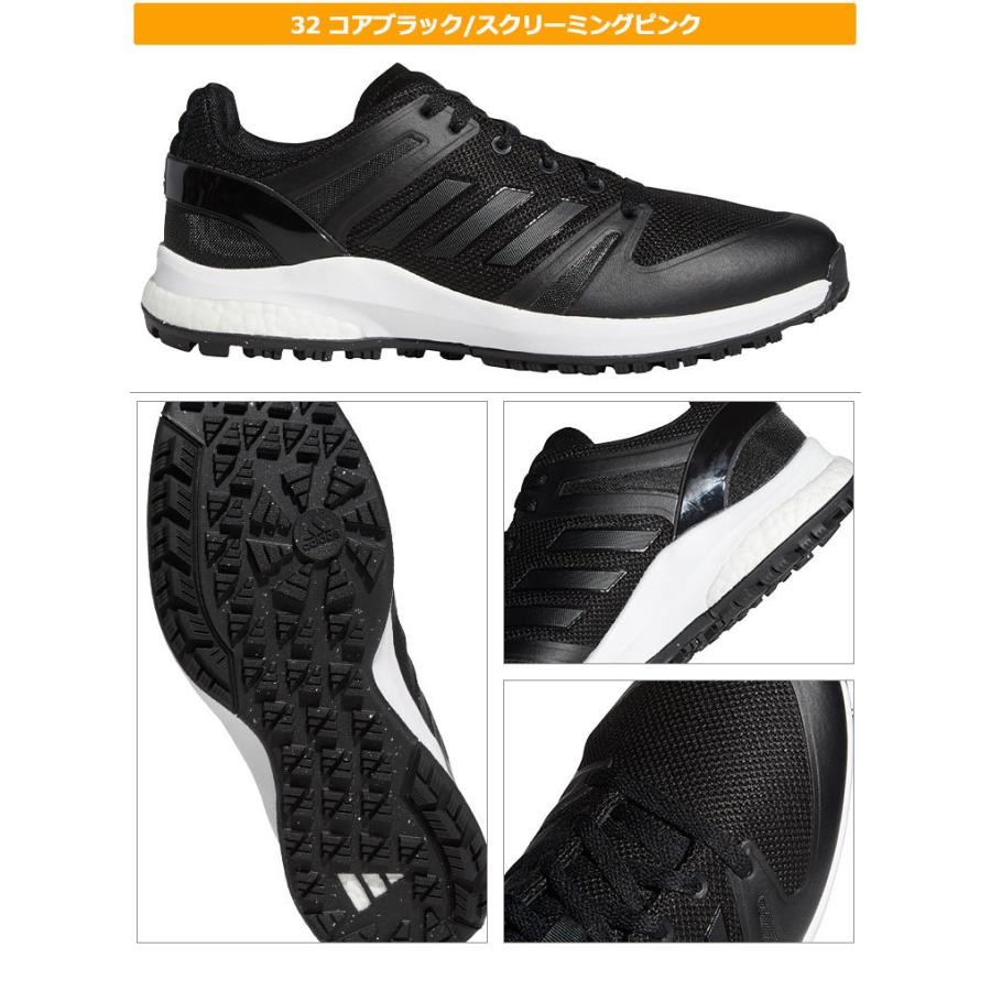 adidas - メンズゴルフシューズ adidas アディダス ゴルフ KZK61 EQT スパイクレス［EE相当/靴
