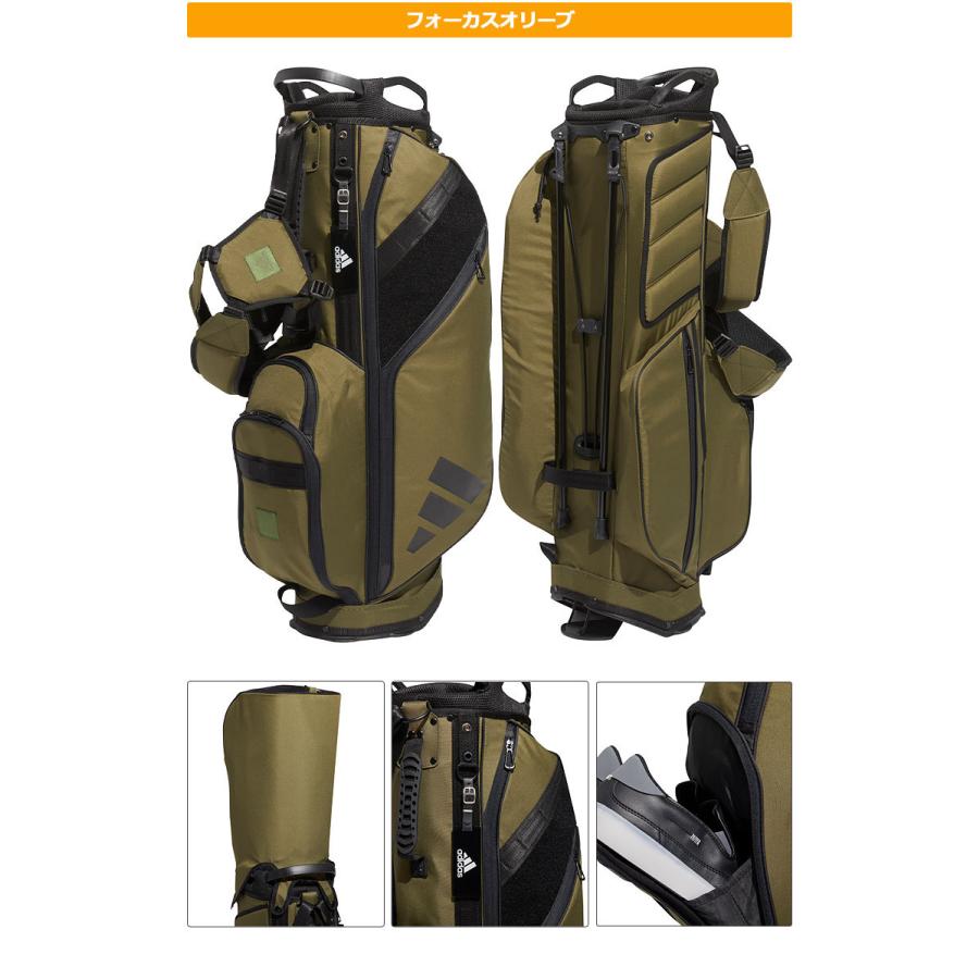 アディダス　ゴルフ　キャディーバッグ　ゴルフバッグ　adidas golf adidas アディダス ゴルフ VM810 軽量 ヴァーサタイル スタンド