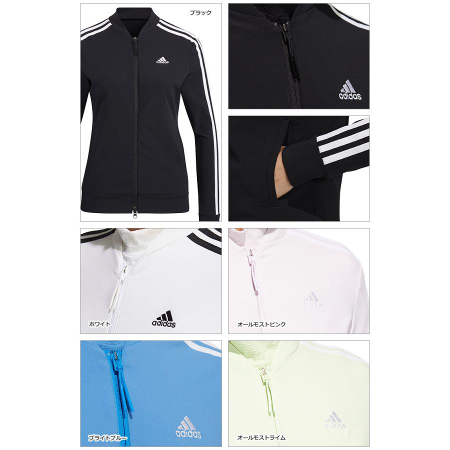 adidas アディダス ゴルフウェア CC555 スリーストライプス 長袖 adidas アディダス ゴルフウェア CC555 スリーストライプス 長袖