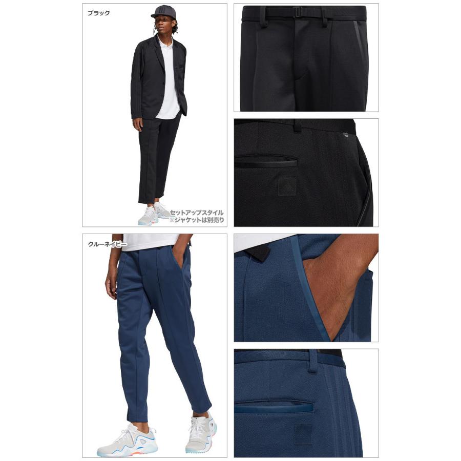 新品未使用【アディダスゴルフ】人気ロゴマーク セットアップ 上下セット3L アディダス ゴルフ セットアップ ジャケット アンクルパンツ 最新 楽天