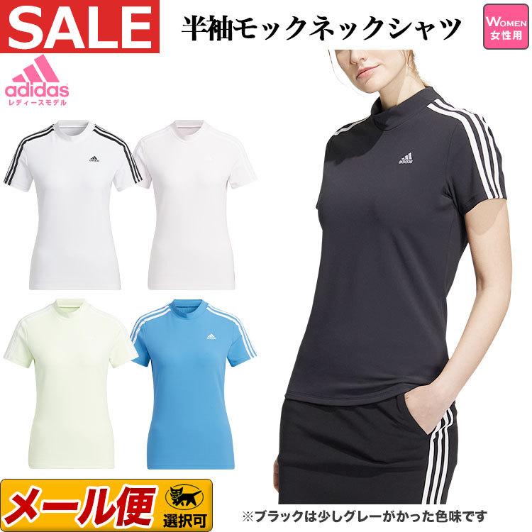 adidas レディース ゴルフウェア モックネック グレー S