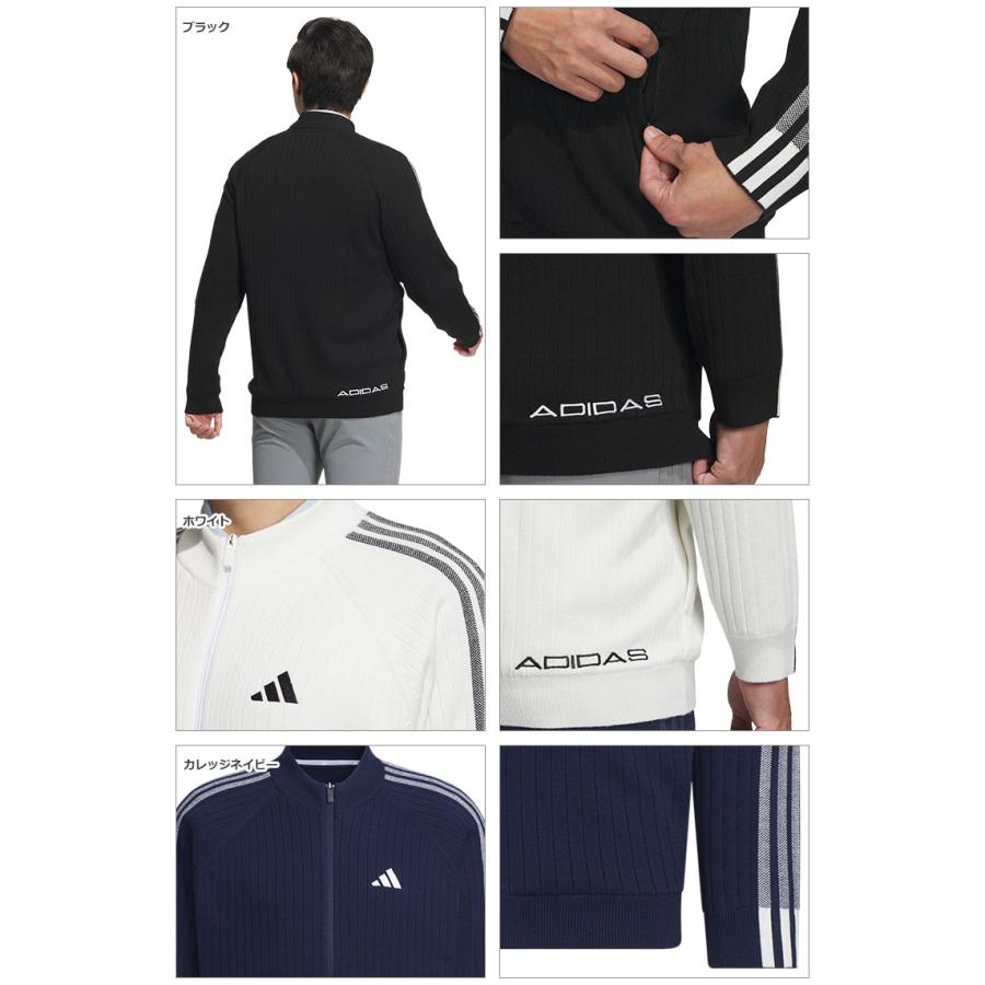 adidas アディダス ゴルフウェア MKS27 スリーストライプス 防風 adidas アディダス ゴルフウェア MKS27 スリーストライプス 防風