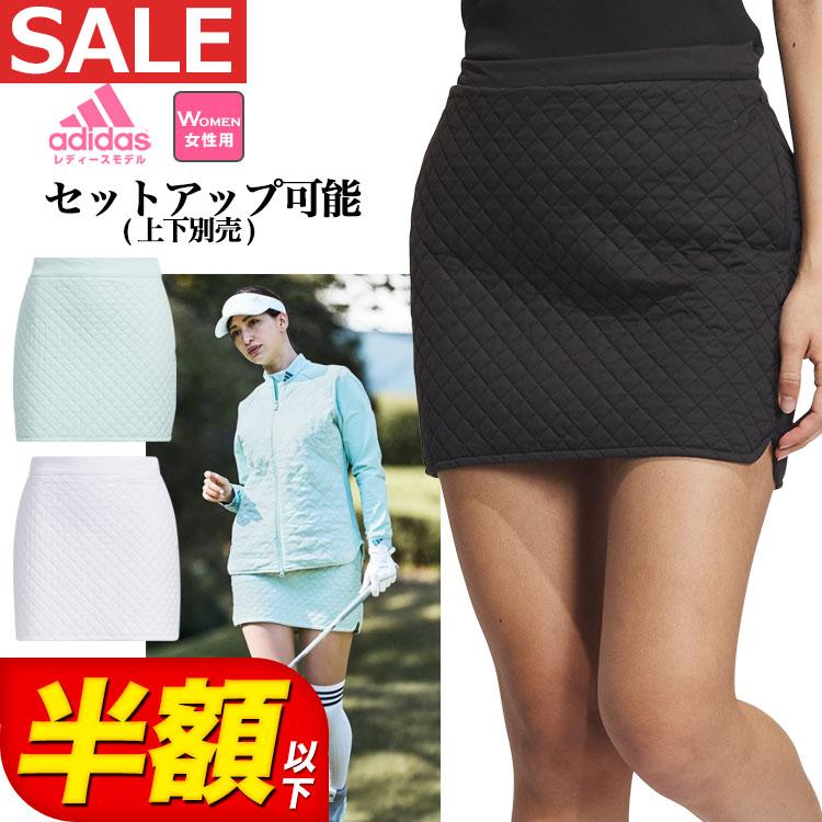 アディダス ゴルフウェア MMT90 WIND.RDY キルト 防風 撥水 スカート [インナーパンツ一体型] （レディース） | adidas