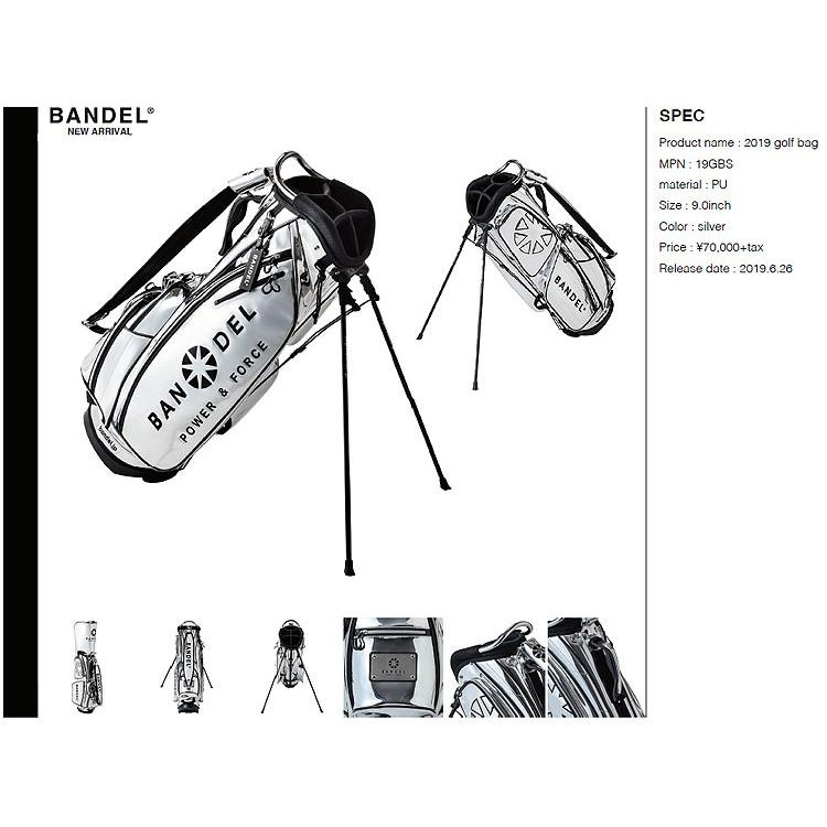 バンデル ゴルフ 2019 golfbag silver ゴルフバッグ シルバー 19GBS