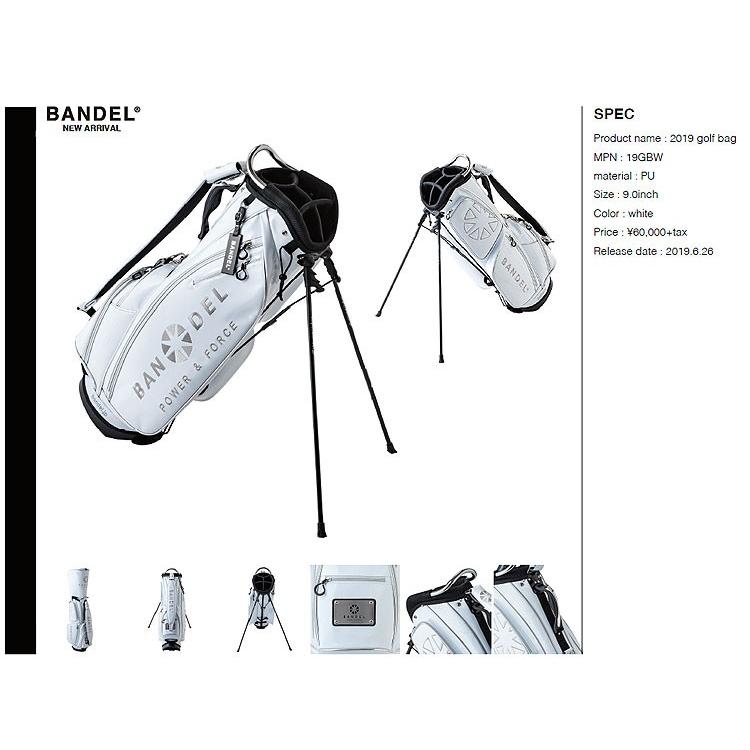 バンデル ゴルフ 2019 golfbag white ゴルフバッグ ホワイト 19GBW