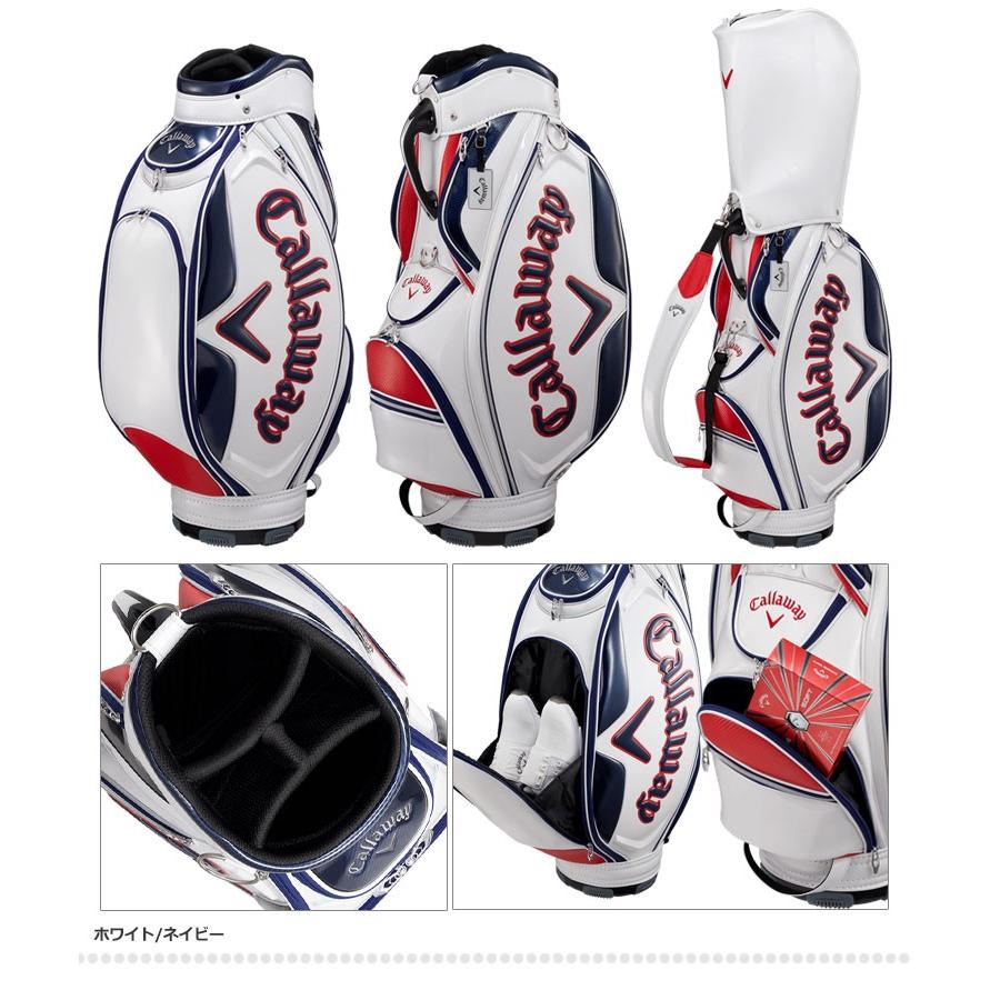 【Callaway】  キャロウェイ　Glaze  キャディバッグ 18 JM Callaway (キャロウェイ) Glaze キャディバッグ 18 JM = : EX