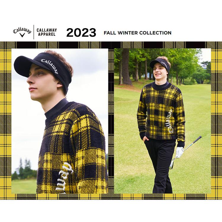 Callaway（キャロウェイ） ゴルフウェア C23233111 裏起毛 ダブル