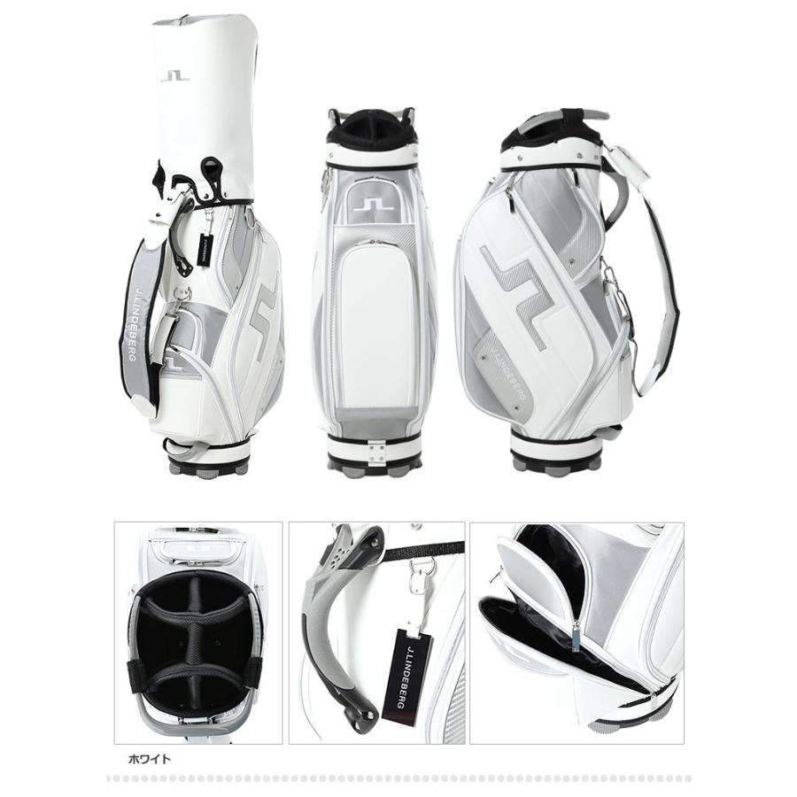 J.LINDEBERG ゴルフバッグ J.LINDEBERG J.リンドバーグ ゴルフ VESSELコラボ 10型 ブリッジ
