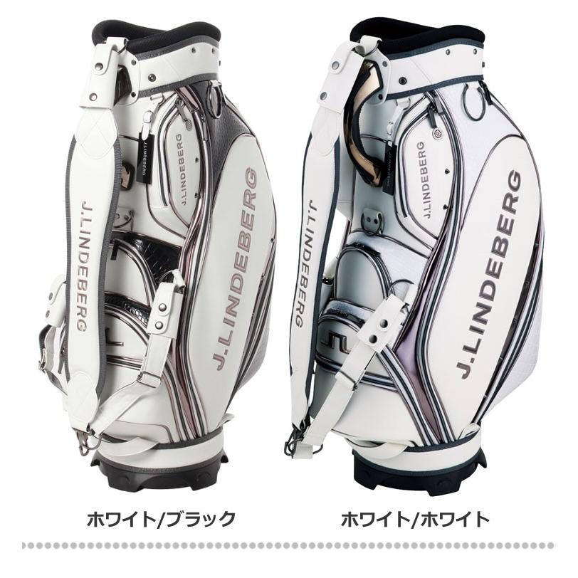 koさま専用　J.LINDEBERG ゴルフバッグ ホワイト J.LINDEBERG ゴルフバッグ ホワイト - メルカリ