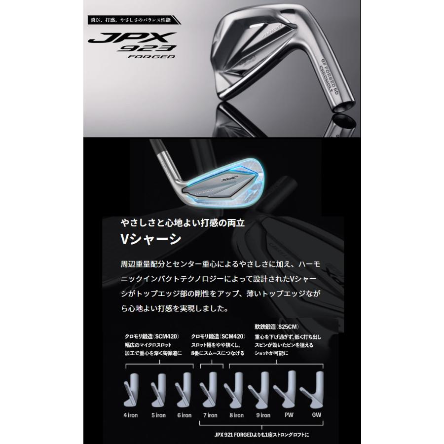 MIZUNO ミズノ ゴルフ JPX 923 FORGED アイアン 6本組(No.5〜9