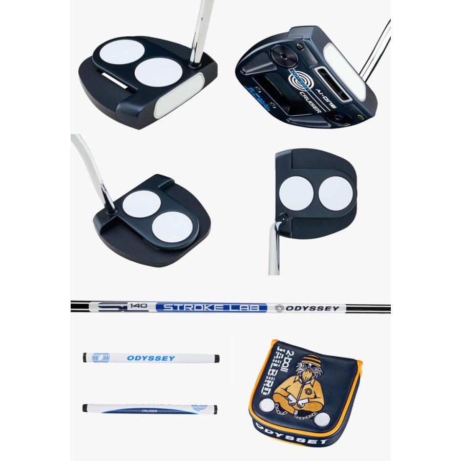 オデッセイ ゴルフ Ai-ONE CRUISER 2-BALL JAILBIRD パター エーアイ ワン クルーザー 2-ボール ジェイルバード | ODYSSEY（キャロウェイゴルフ） | 02