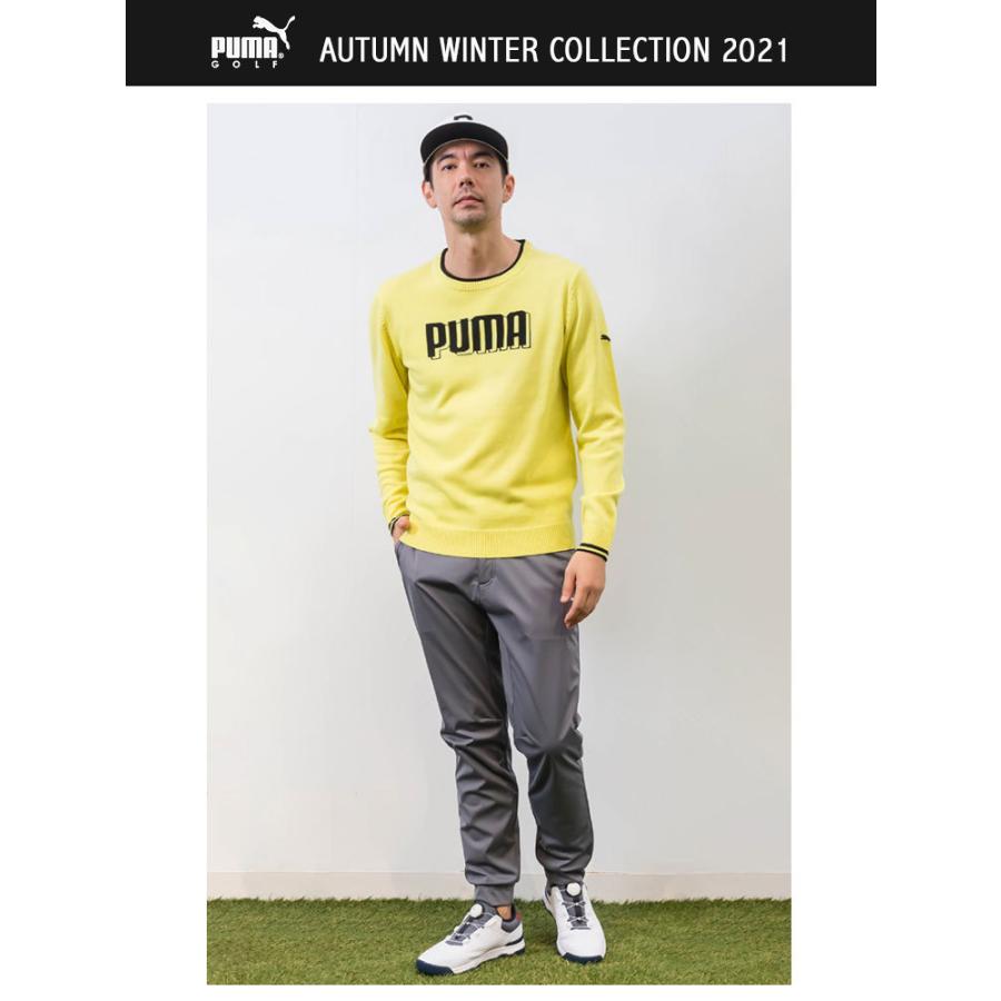 Puma Golf プーマ ゴルフウェア 3d Puma ニットクルー ウールセーター メンズ Pm 21fw Wr F Net Golf Yahoo 店 通販 Yahoo ショッピング