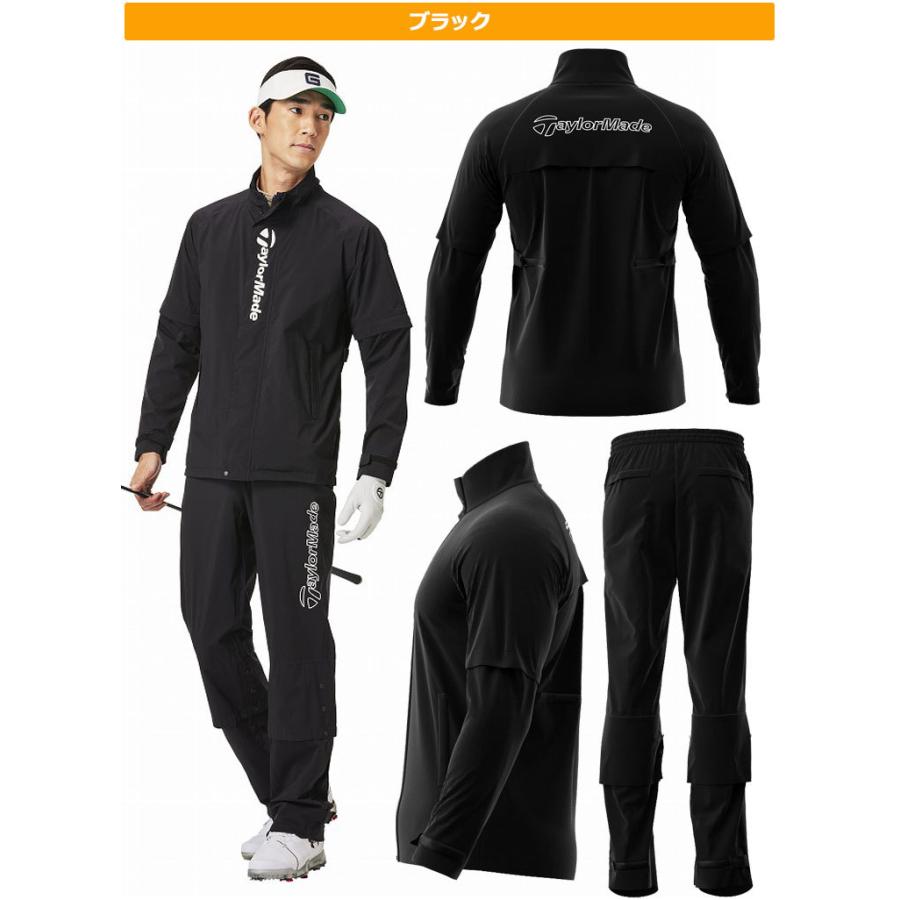 テーラーメイド ゴルフ TD131 M TM BASIC RAIN SUITS  ベーシック レインスーツ レインウェア 上下セット (メンズ)｜f-netgolf｜05