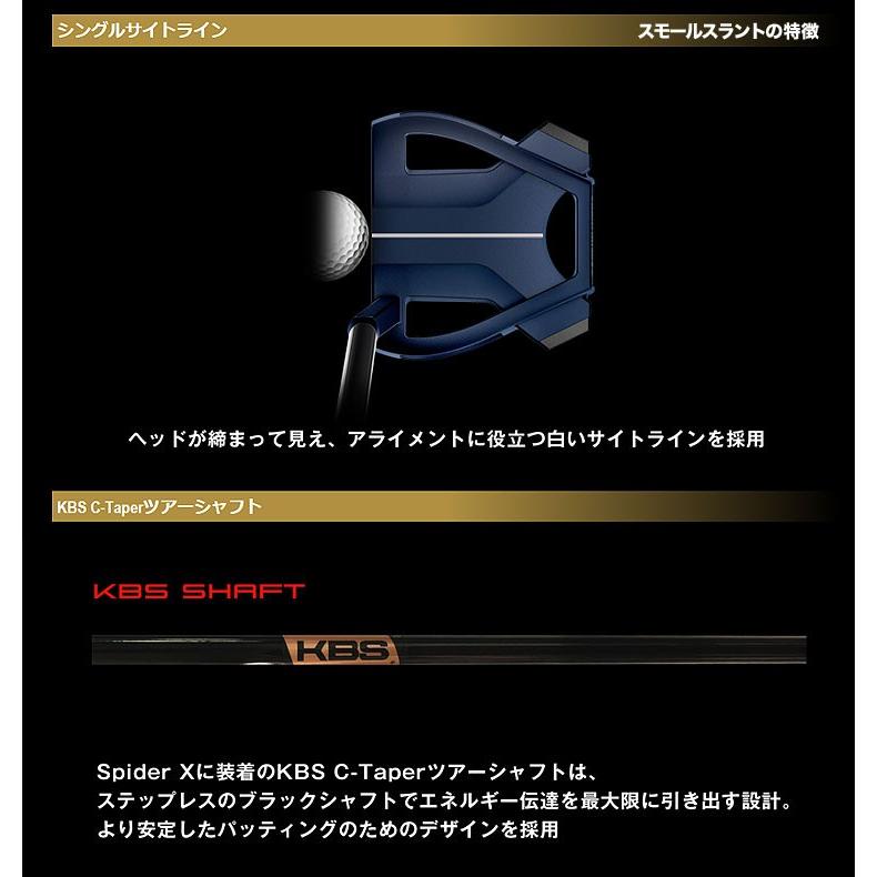 TaylorMade - テーラーメイド　パター　スパイダーX　ブルー TaylorMade テーラーメイド ゴルフ SPIDER X BLUE/WH スパイダー