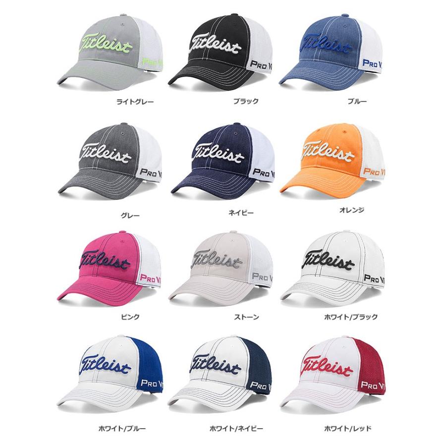 タイトリスト ゴルフキャップ　チームタイトリスト 限定　新品未使用 Titleist タイトリスト ゴルフ HJ9CRM ツアー メッシュ キャップ
