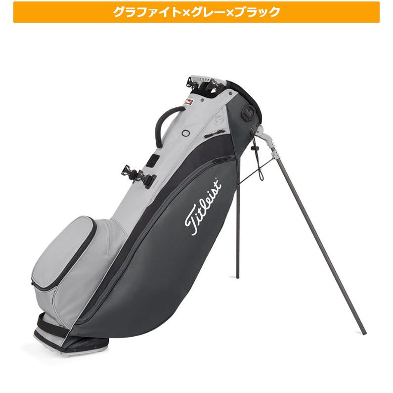 タイトリスト プレイヤーズ4 スタンドバッグ グレー×グラファイト 日本正規品 タイトリスト プレイヤーズ4 スタンドバッグ グレー