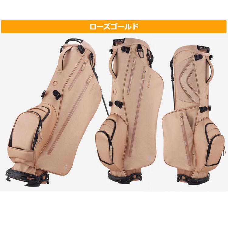 Hide ベゼルスタンドキャディバッグ ダブルストラップ Hide ベゼル