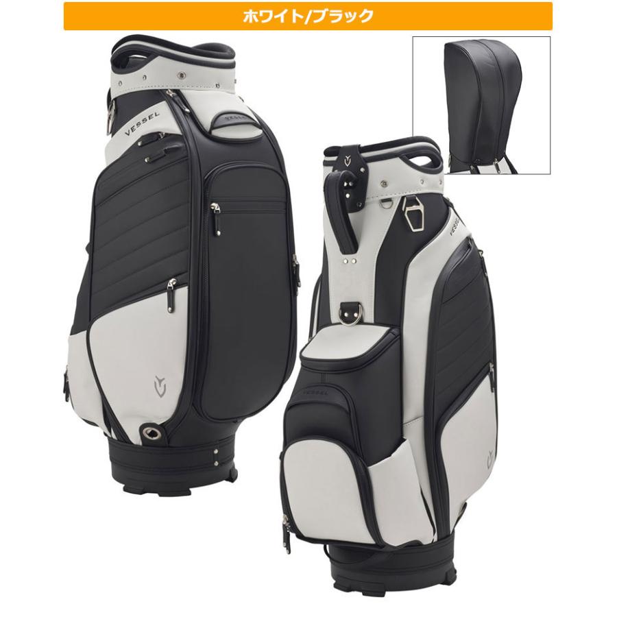 2021年モデル VESSEL ベゼル ゴルフ <br>VESSEL APX Staff 8730120 スタッフ キャディバッグ 9型｜f-netgolf｜04