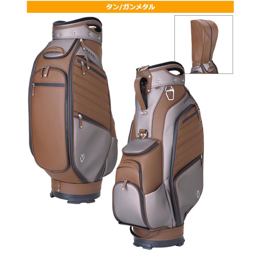 2021年モデル VESSEL ベゼル ゴルフ <br>VESSEL APX Staff 8730120 スタッフ キャディバッグ 9型｜f-netgolf｜05