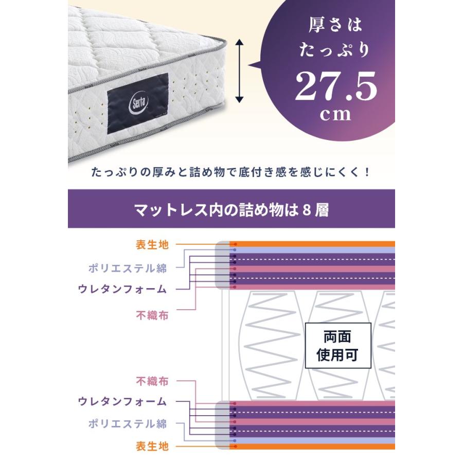 Serta サータ マットレス ベッド グラスペディア2230 F1P F1N Serta サータ マットレス ベッド グラスペディア2230 F1P F1N