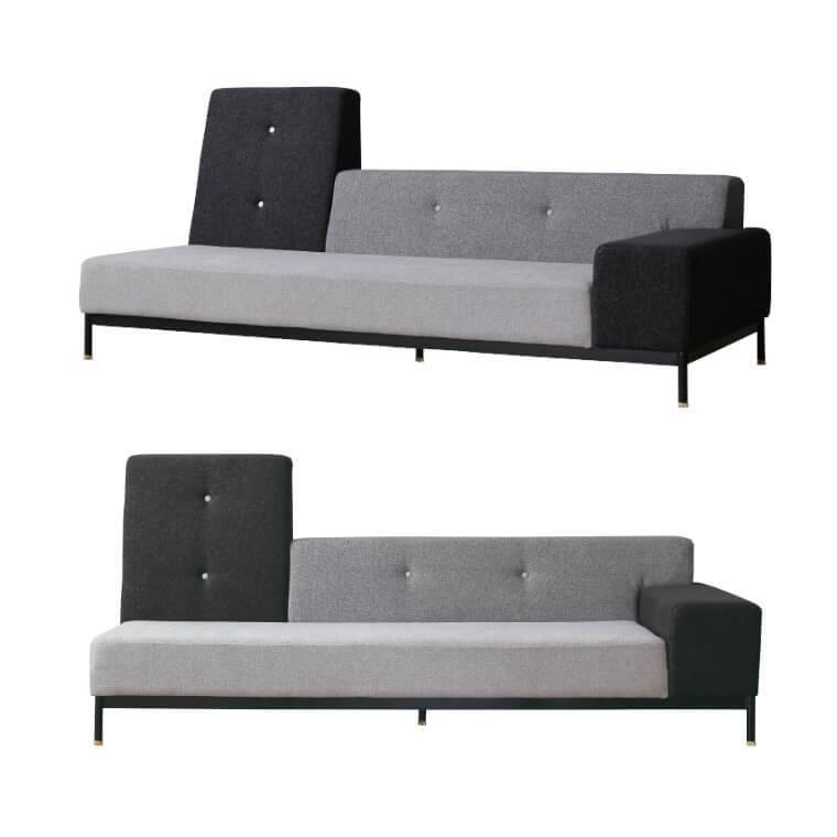 【新品】ロータイプソファ　2人掛け　スタイリッシュ　アウトレット 新品】ロータイプソファ2人掛けスタイリッシュアウトレット