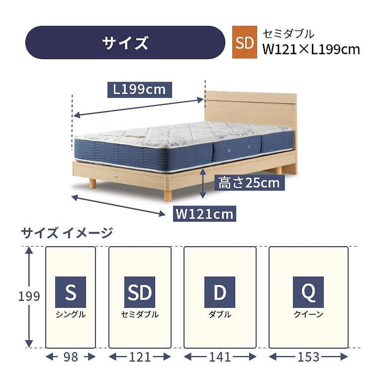 SIMMONS ベッドフレーム シモンズ フレームのみ 開梱設置 桐 SIMMONS ベッドフレーム シモンズ フレームのみ 開梱設置 桐