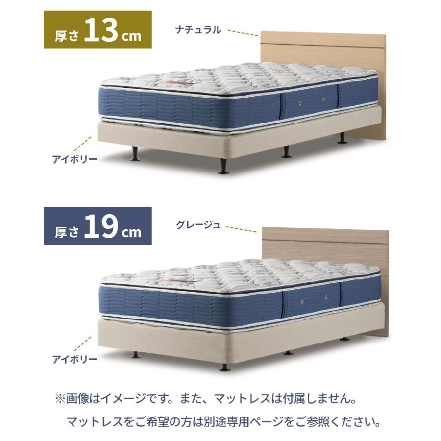 シモンズ ベッドフレーム 開梱設置 フラット2 ダブルクッション セレクション クイーン 厚み13cm ボックススプリング BN16004 BN21009 ベッド 単品 正規品_12
