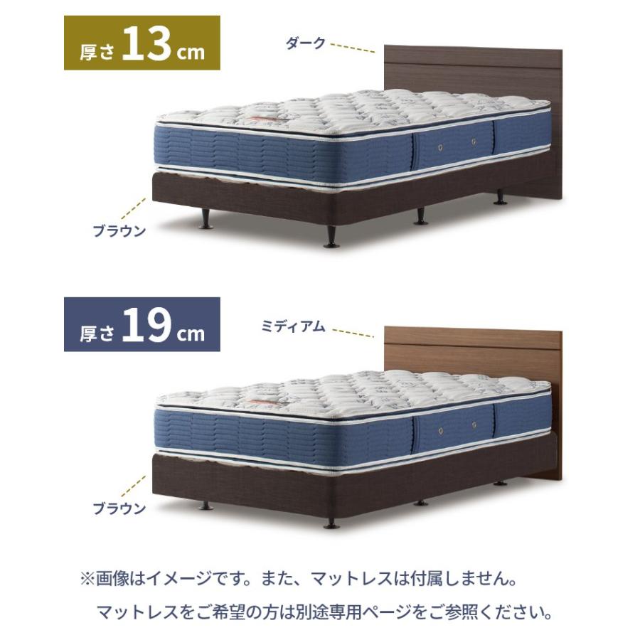 シモンズ ベッドフレーム 開梱設置 フラット2 ダブルクッション セレクション クイーン 厚み13cm ボックススプリング BN16004 BN21009 ベッド 単品 正規品_13