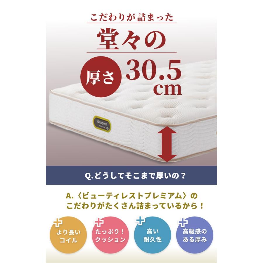 SIMMONS（シモンズ） レビュー特典 マットレス ダブル エグゼクティブ