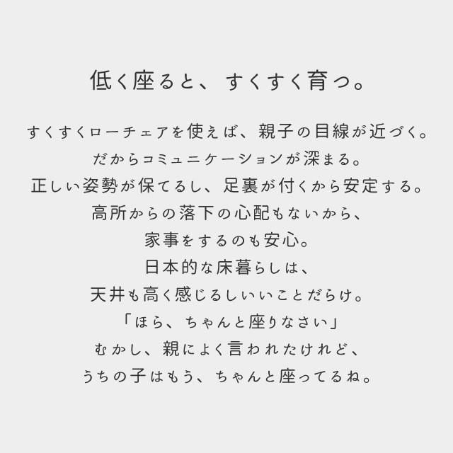ベビーチェア キッズチェア ロータイプ すくすくローチェア  単品  ガード付き 木製 椅子 すくすくプラス 大和屋 yamatoya | SUKUSUKU（大和屋） | 11