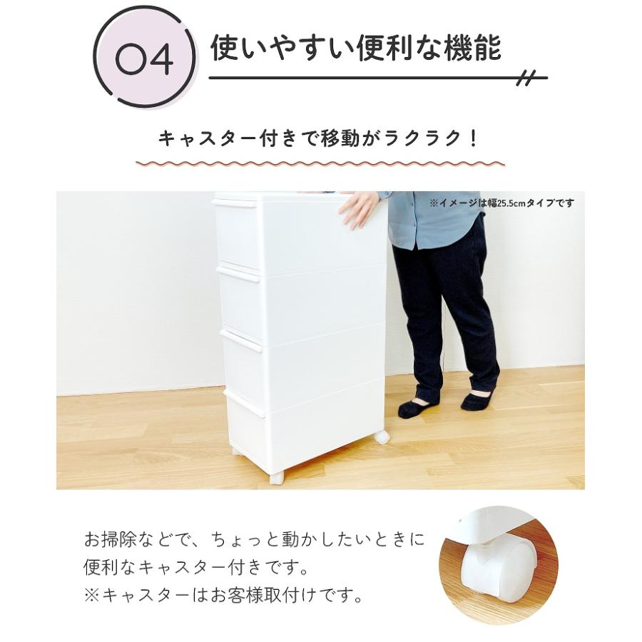 Like-it（ライクイット） レビュー特典 隙間収納 キャスター付き 洗面