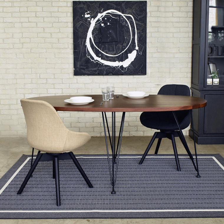 GART テーブル GART（ガルト） ダイニングテーブル 無垢 楕円 メドル テーブル 食卓